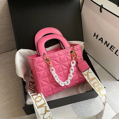 Small Square Cross Bag PU Leather Light Bags for Women