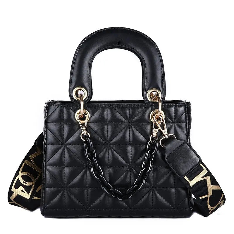 Small Square Cross Bag PU Leather Light Bags for Women