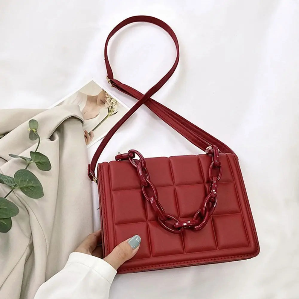 Women's Shoulder Bag Autumn Winter Solid Cross-Body Bag
