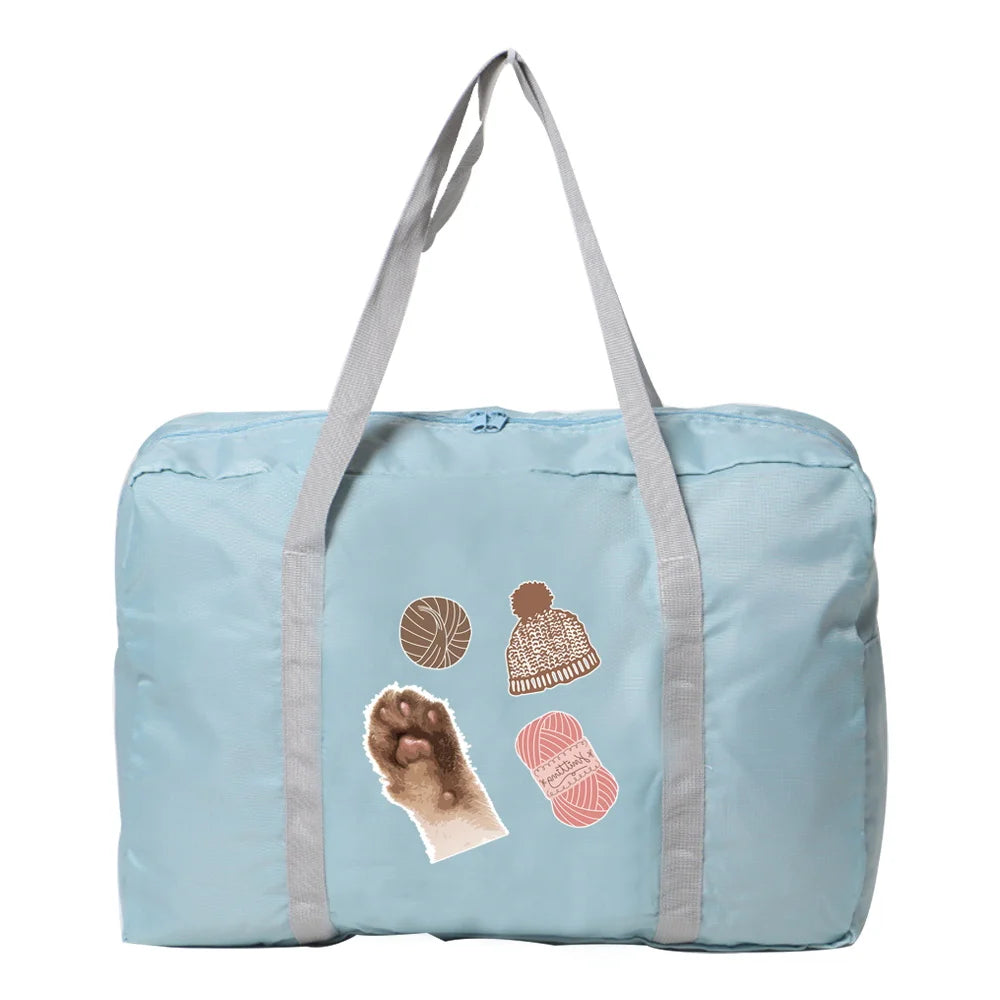Women's Waterproof Travel Bag Large Capacity Weekend Tote Duffle Shoulder Bags