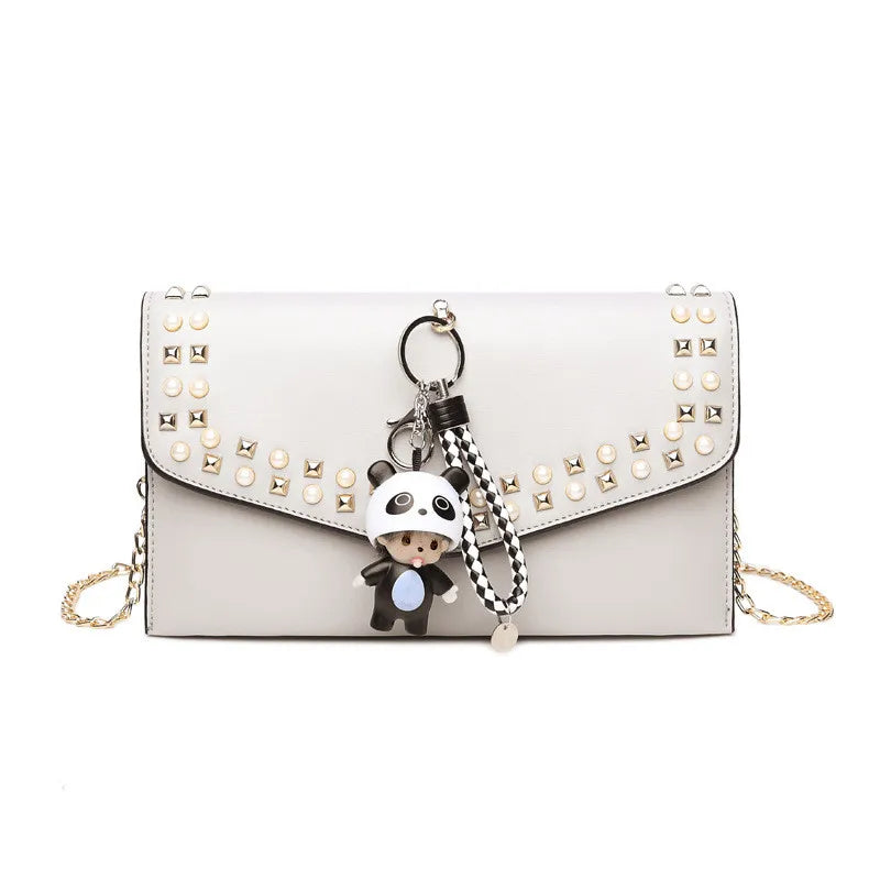 Women's Crossbody Chain Clutch Bag for Valentine's Day
