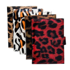 Leopard Leather Passport Holder Waterproof Unisex