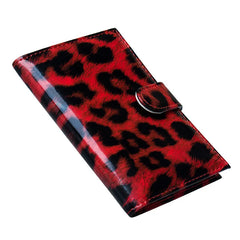 Leopard Leather Passport Holder Waterproof Unisex