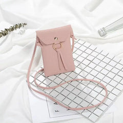 Lychee Pattern Women Messenger Bags Small Female Shoulder Bags Phone Ladies Mini