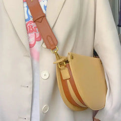 Retro Winter PU Leather Saddle Bag - 2021 Fashion All-Match Women's