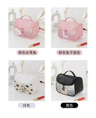 Large-capacity Cartoon Cosmetic Bag with Hook