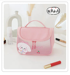 Large-capacity Cartoon Cosmetic Bag with Hook