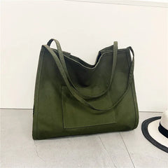 Canvas Tote Bag Large Capacity Women's Shoulder Bag