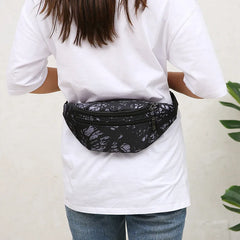 Holographic Waist Bag Men Crossbody Phone Purse Belt Bum