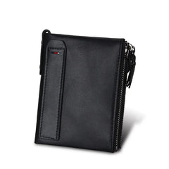 Men's Leather Wallet Purse Crazy Horse Cowhide Wallet W3-132