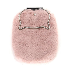 Cat Shaped Plush Handbag for Women