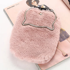 Plush Mobile Phone Bag Evening Dress Handbag