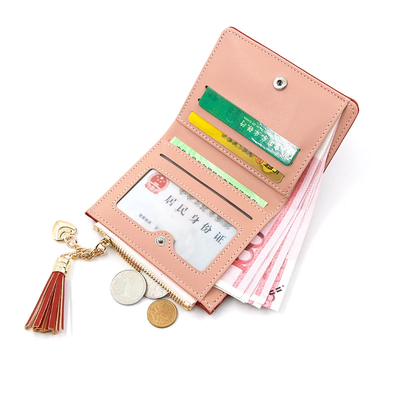 Women's Large Zipper Wallet for Banknotes - Versatile Student Wallet