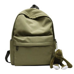 Waterproof Canvas Women Backpack Solid Backpacks Mochila Feminina Mujer