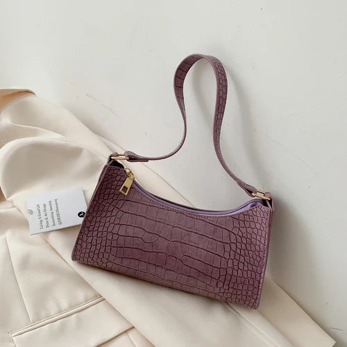 Small Women's Milk Tea Armpit Bag Shoulder Bag