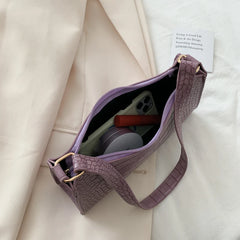 Small Women's Milk Tea Armpit Bag Shoulder Bag