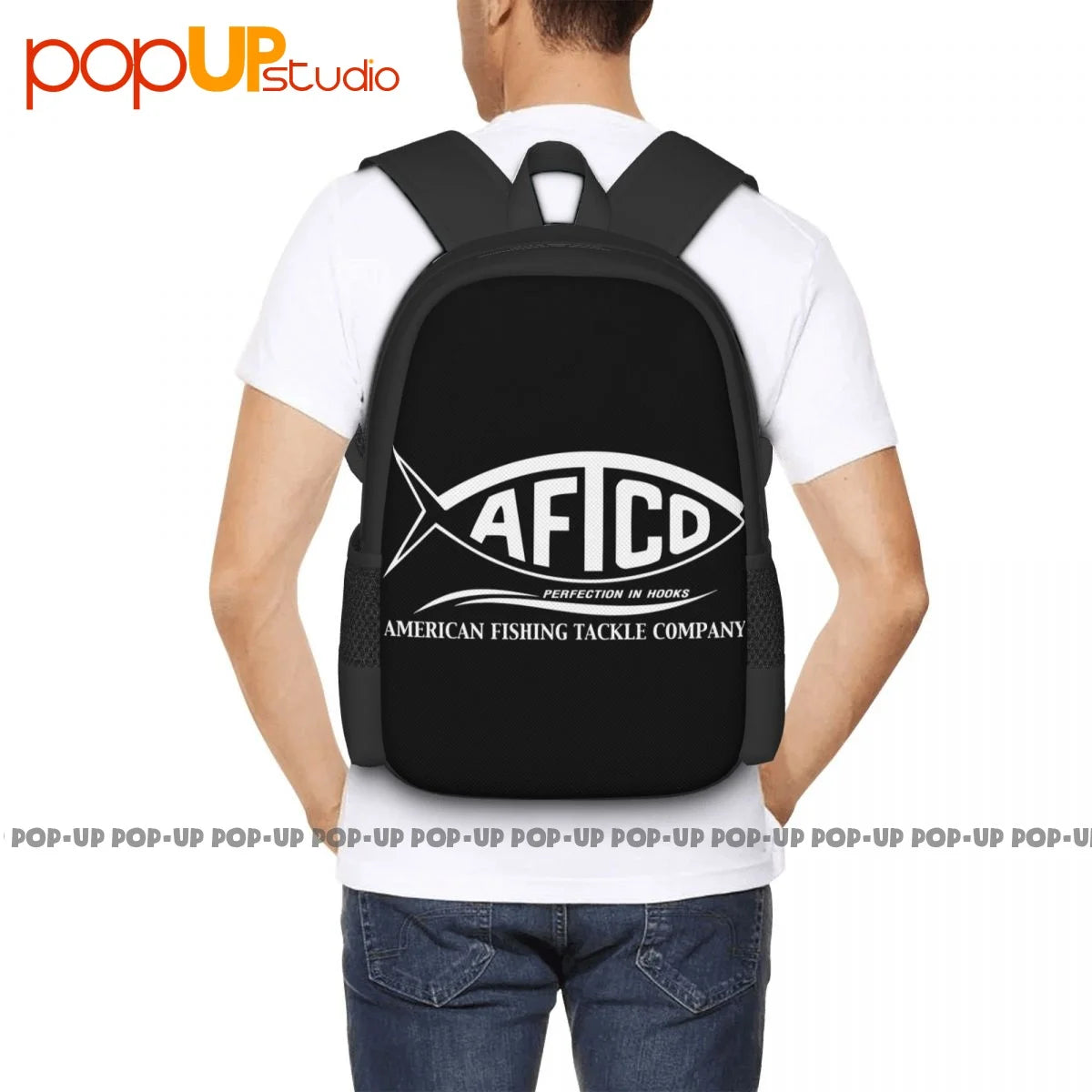 Newaftco American Fishing Backpack Large Capacity