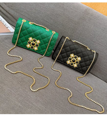 Solid Shoulder Crossbody Bag for Women Handbag Inclined Shoulder Bag