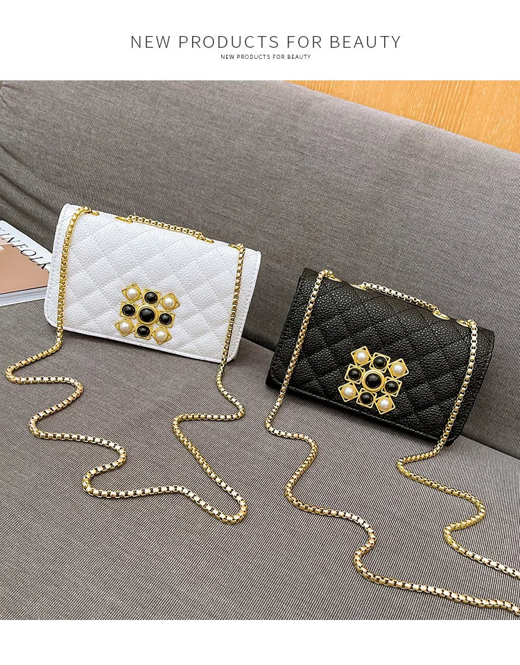 Solid Shoulder Crossbody Bag for Women Handbag Inclined Shoulder Bag