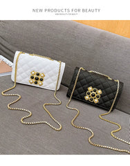 Solid Shoulder Crossbody Bag for Women Handbag Inclined Shoulder Bag