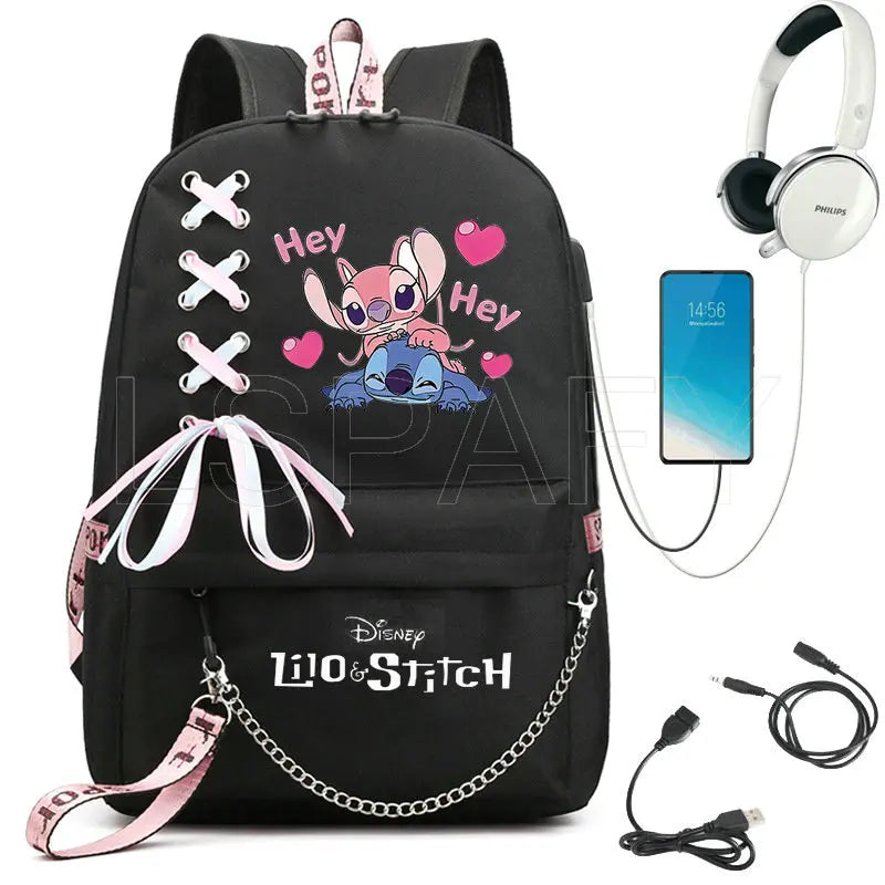 3D Prints Teenagers Children Knapsack Schoolbag Daily Rucksack