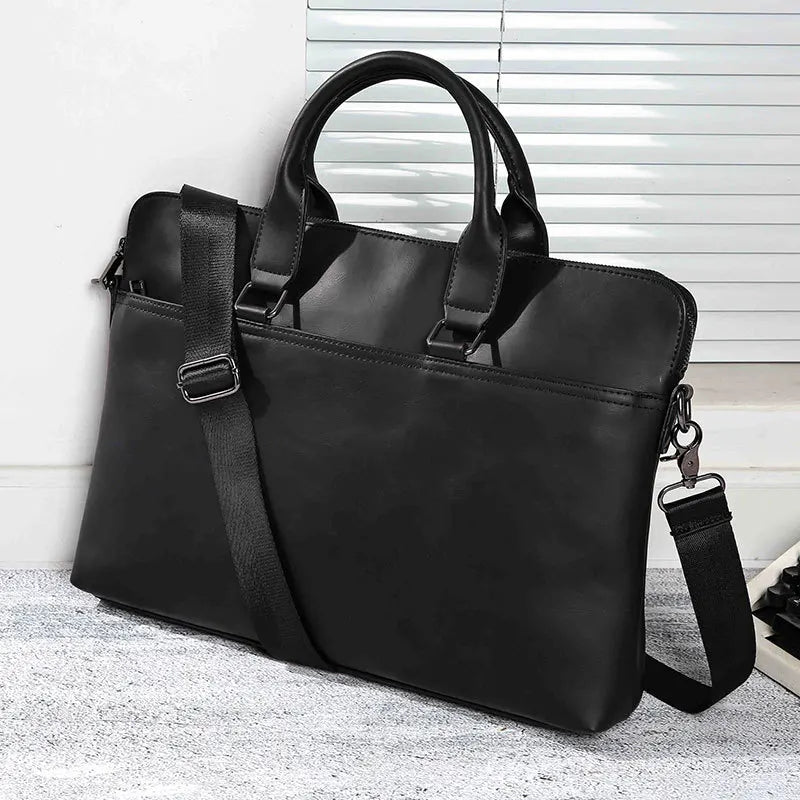 Men's Shoulder Bag Briefcase Old Business Bag