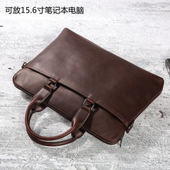 Men's Shoulder Bag Briefcase Old Business Bag