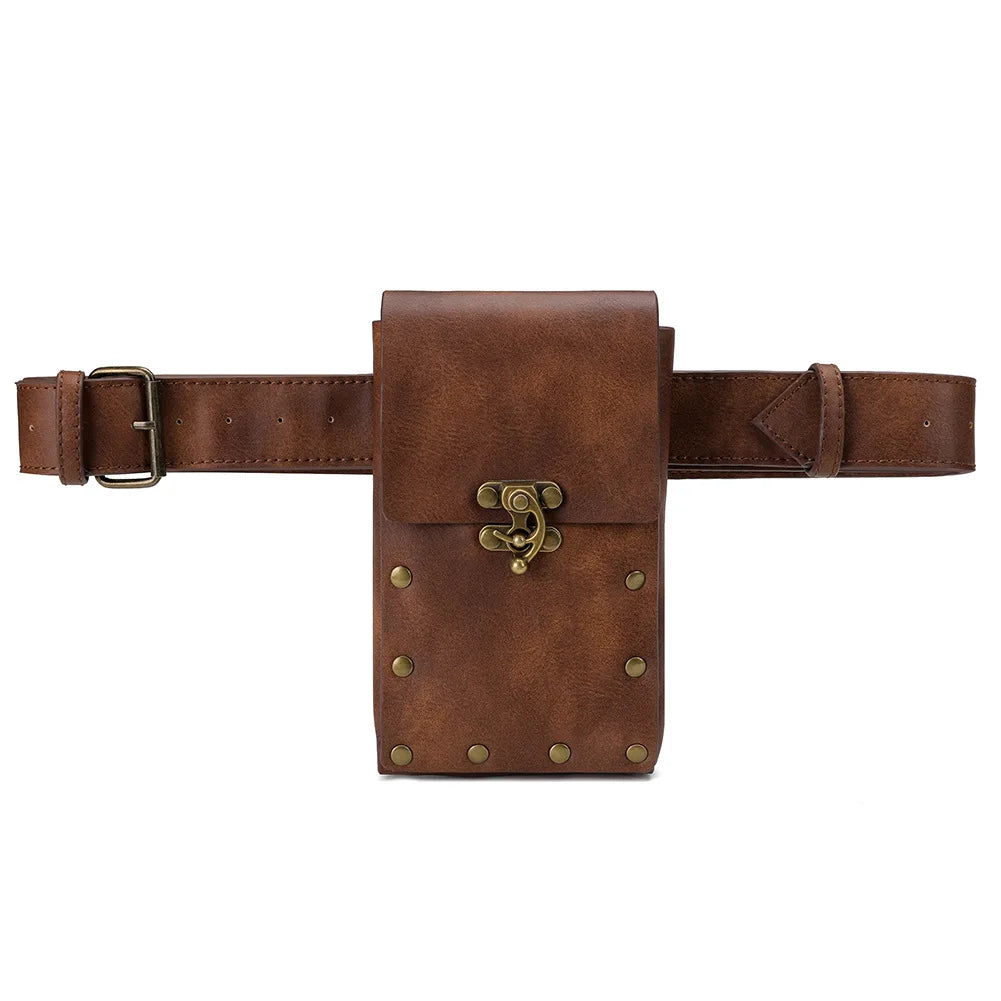 Newhotstacy Bag Punk Cross Body Waist Bag