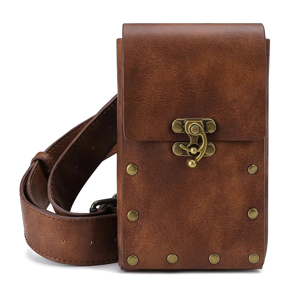Newhotstacy Bag Punk Cross Body Waist Bag