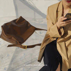 Soft Single Shoulder Handbag