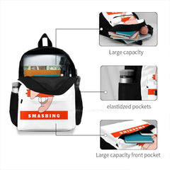 Nigel Thornberry Smashing Backpack Student School Laptop Travel Bag