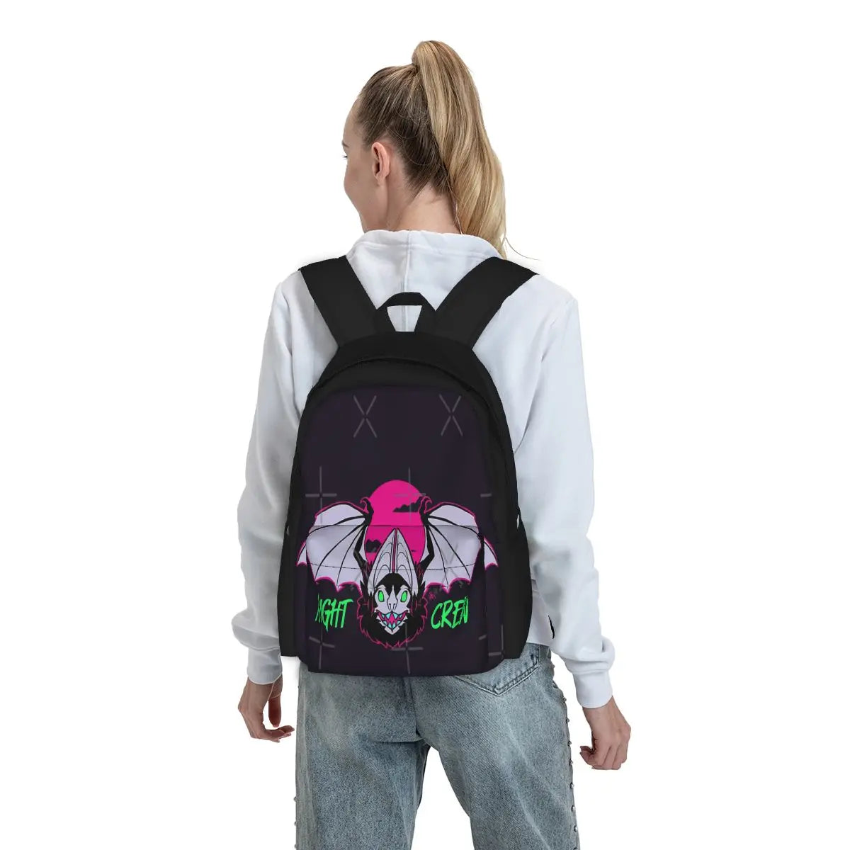 Night Crew Backpack Men's Bag for Women Back Pack Backpack for Girls