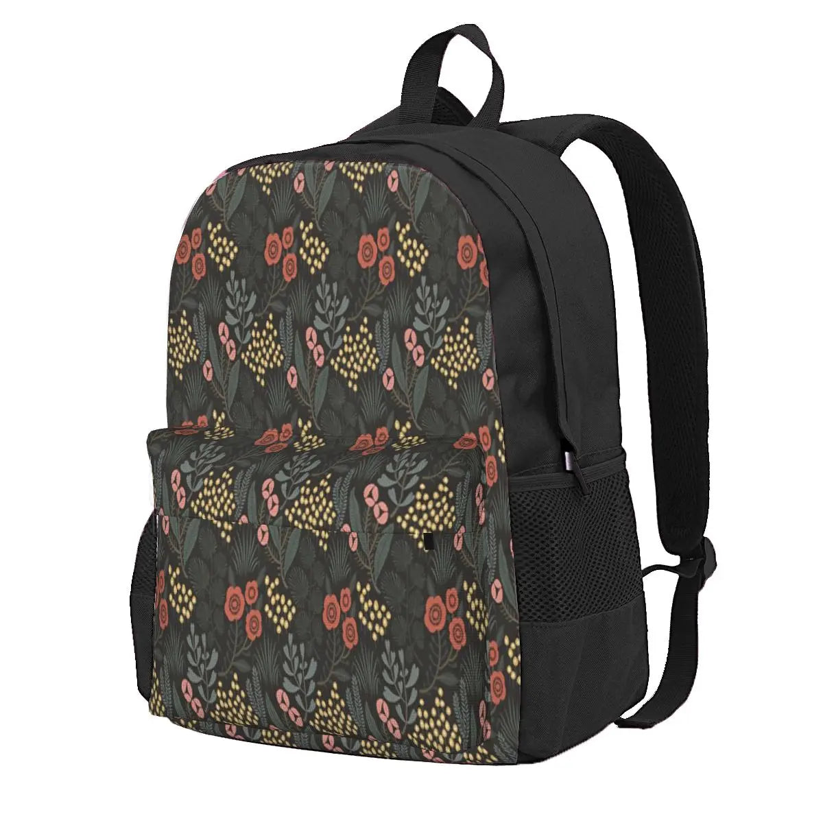 Night Garden 2 Backpacks Men Women Schoolbag Travel Backpack