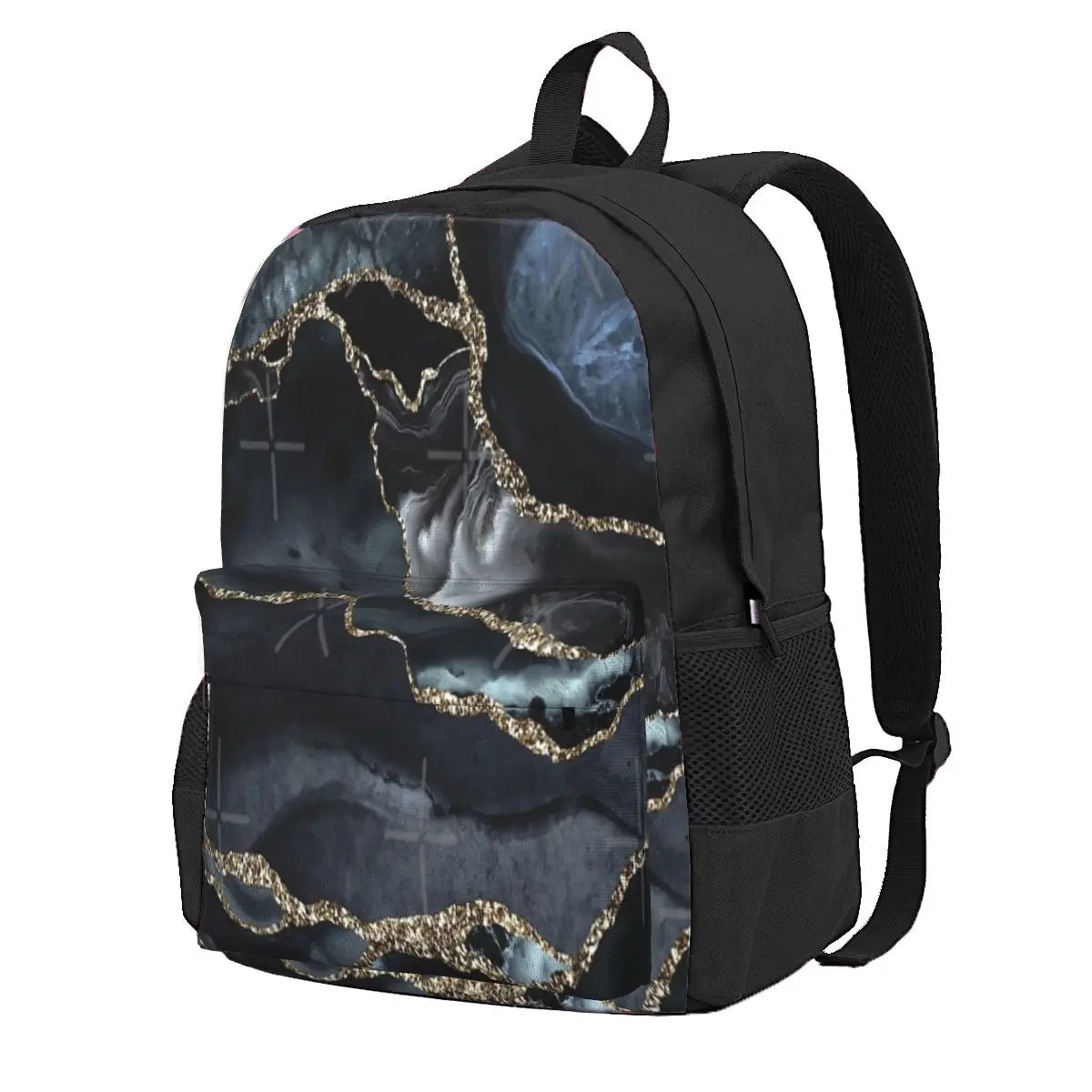 Vintage Marble Backpack for Men and Women