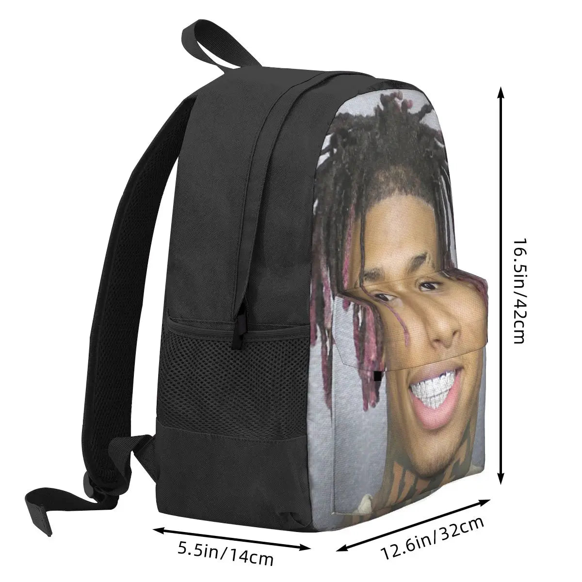 Nle Choppa Mugshot Backpacks Men's Bag