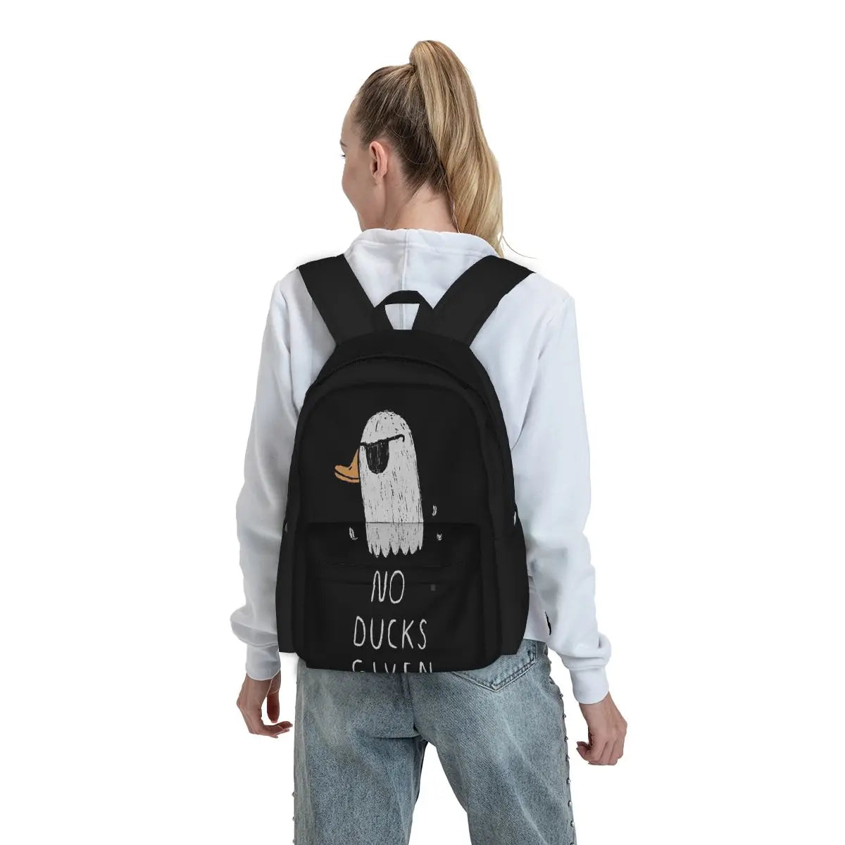 No Ducks Given Backpacks Men's & Women's School Bag