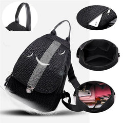 Women Lady School Leather Girls Backpack Travel Handbag Shoulder Bag
