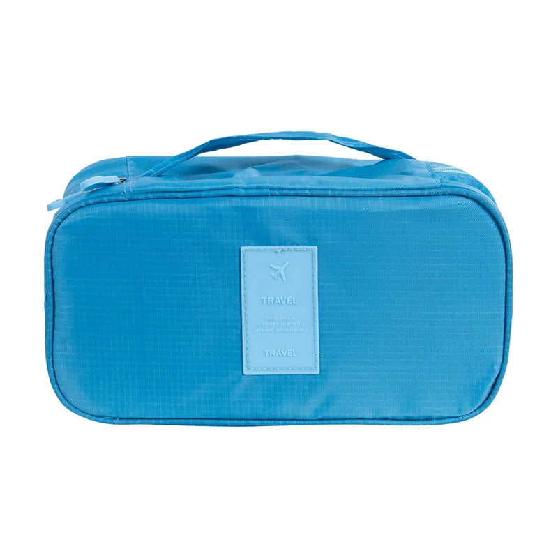 Portable Lady Bra Underwear Socks Cosmetic Storage Bag