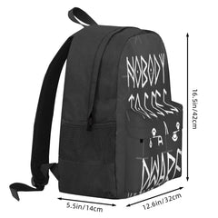 Dwarf Backpacks Men's & Women's Zipper Close Rucksack