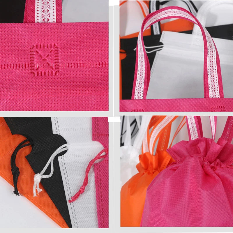 Non-woven Double Drawstring Shoes Bag Dustproof Organizer
