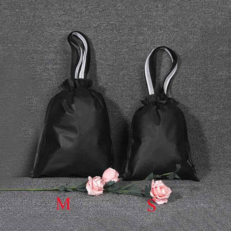 Non-woven Double Drawstring Shoes Bag Dustproof Organizer