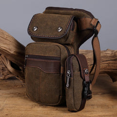 Casual Nylon Drop Leg Bag Men Motorcycle Thigh Bag