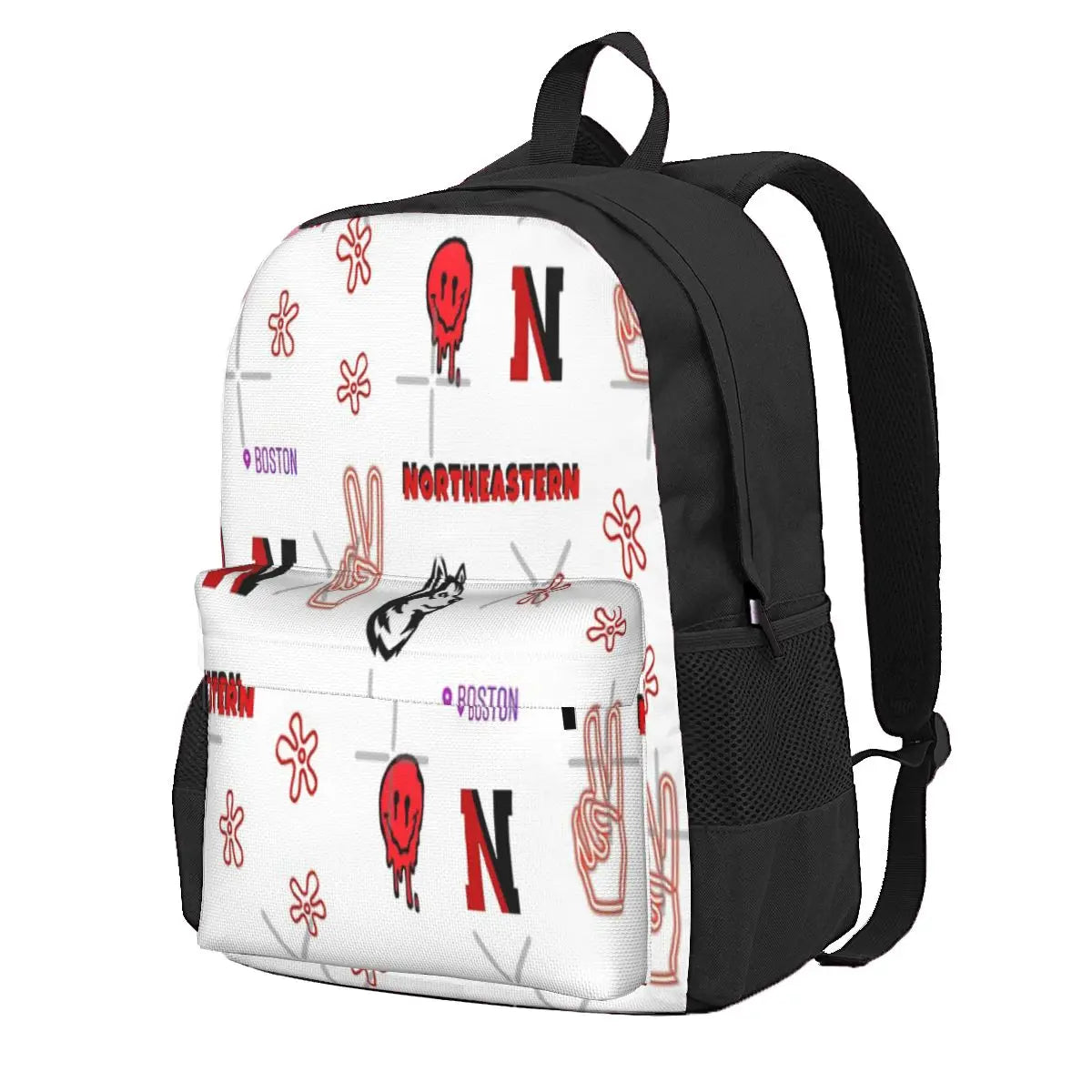Northeastern University Sticker Pack Backpacks Men's Backpacks Bags For Women