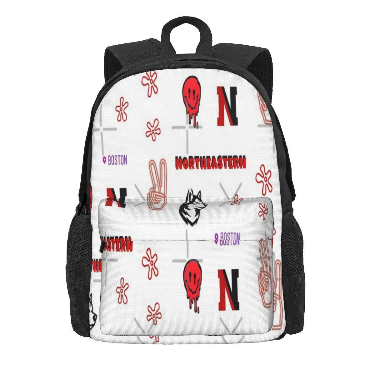 Northeastern University Sticker Pack Backpacks Men's Backpacks Bags For Women