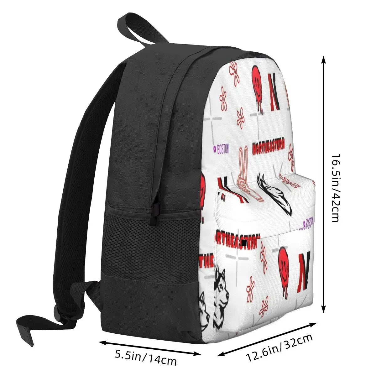 Northeastern University Sticker Pack Backpacks Men's Backpacks Bags For Women