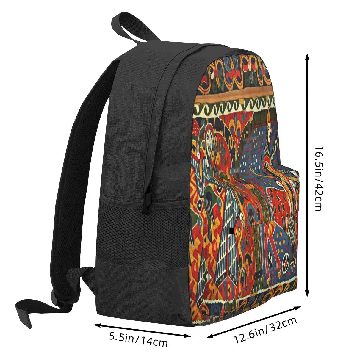 Norwegian Baldishol Tapestry Medieval Backpack
