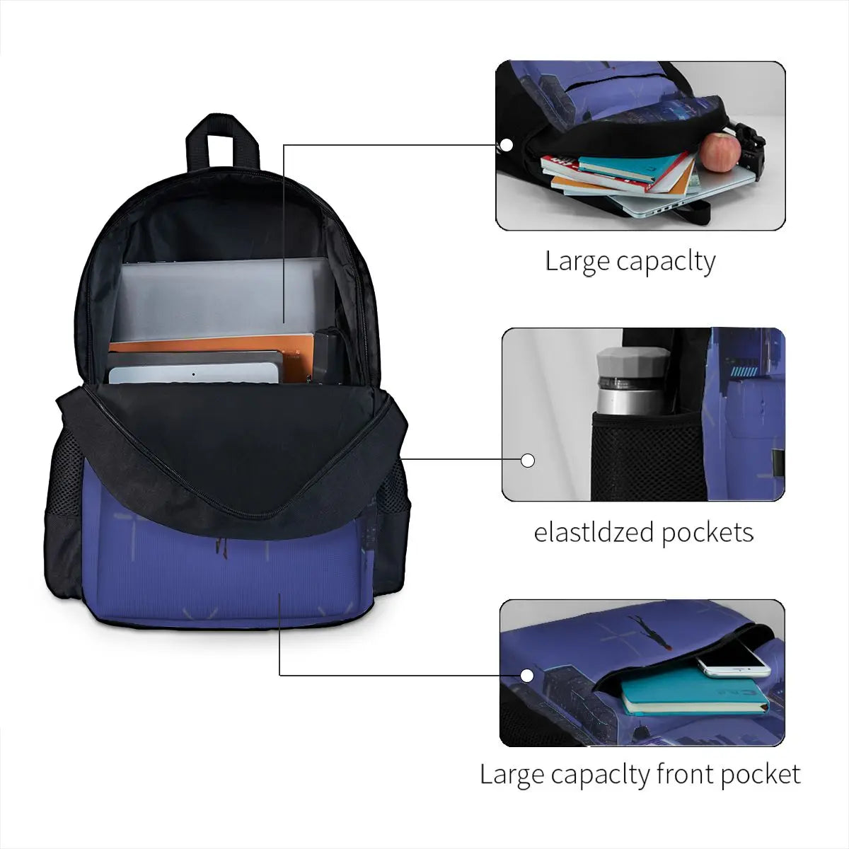 Not Falling But Rising 1 Backpacks Men's Backpacks Bags
