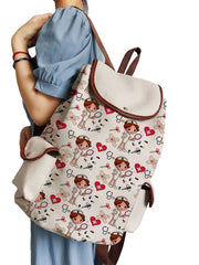 Nurse Doctor Printed Men's Computer Backpacks Outdoor Travel Packs