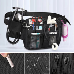 Nurse Fanny Pack Compartment Clinical Tools Nursing Organizer Pouch