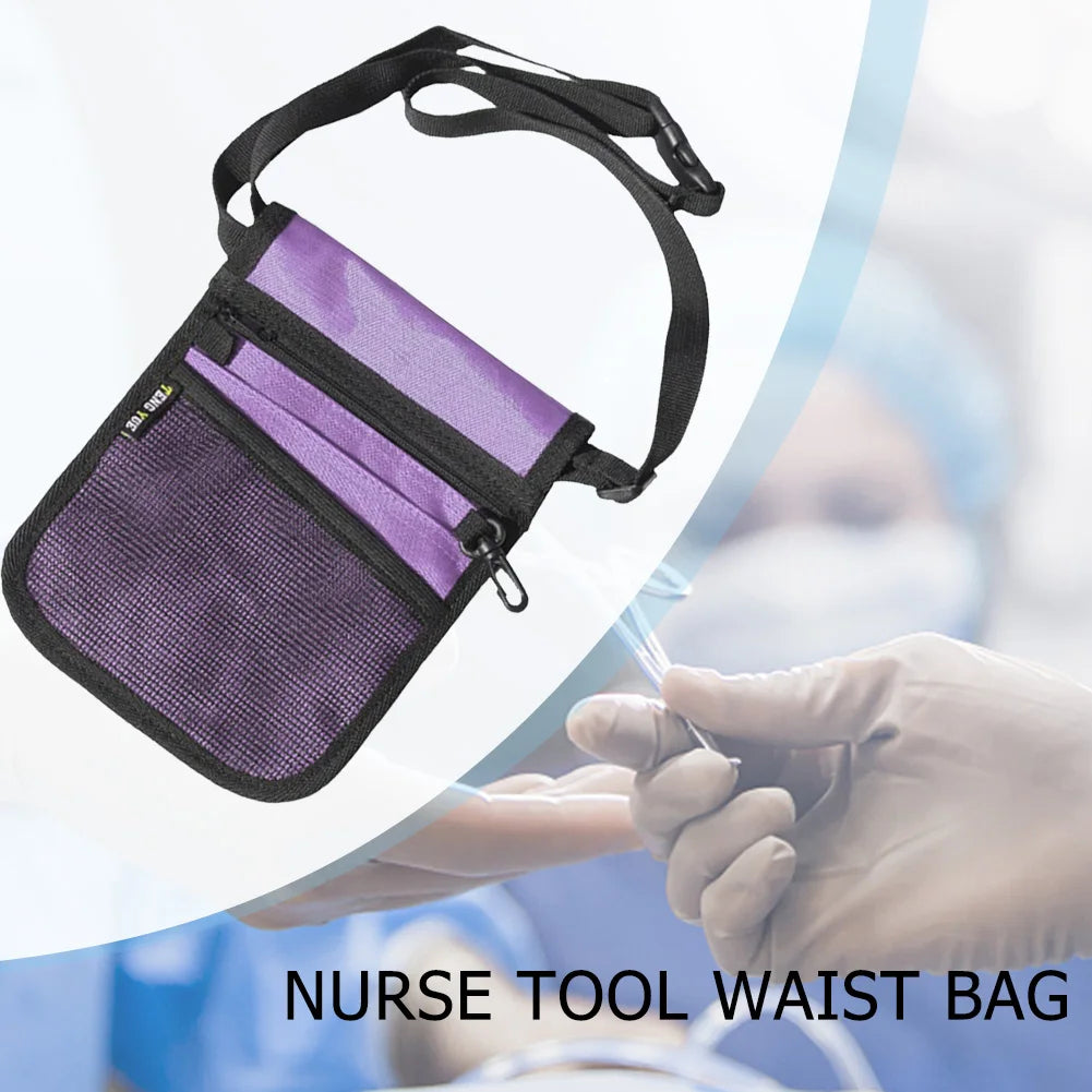 Nurse Organizer Belt Fanny Pack Portable Care Kit Tool Bag Waist Bag Pouch Case